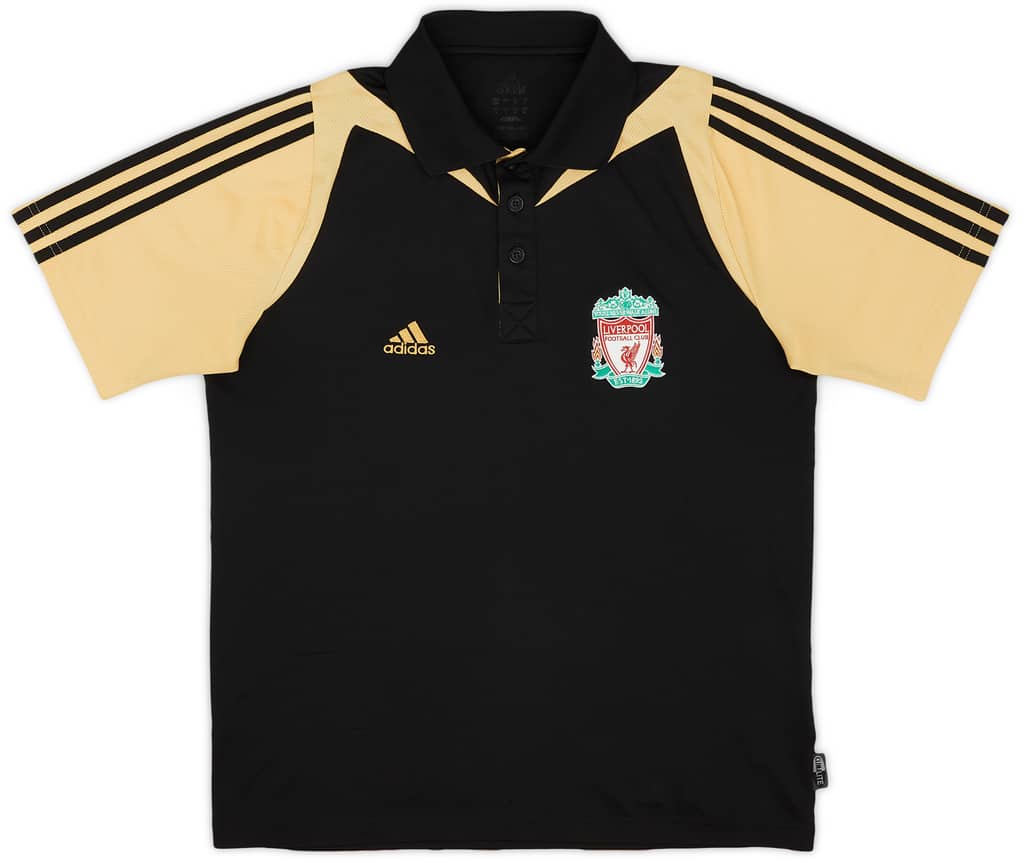 2008-09 Liverpool adidas Polo Shirt - 8/10 - (S)