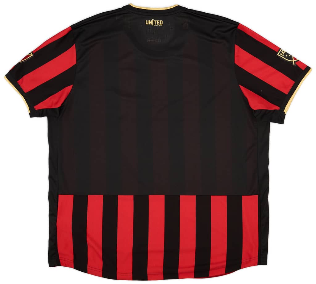 2019 Atlanta United Authentic Home Shirt - 9/10 - (XXL)