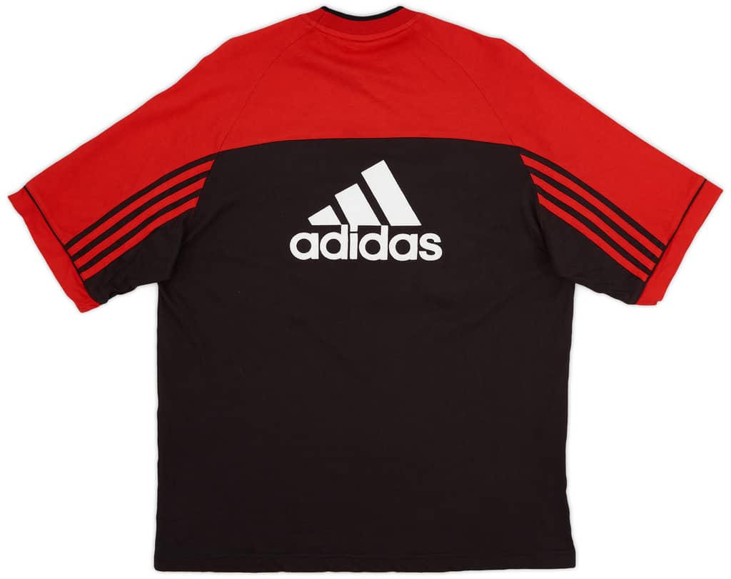 1998-00 AC Milan adidas Cotton Tee - 7/10 - (L)
