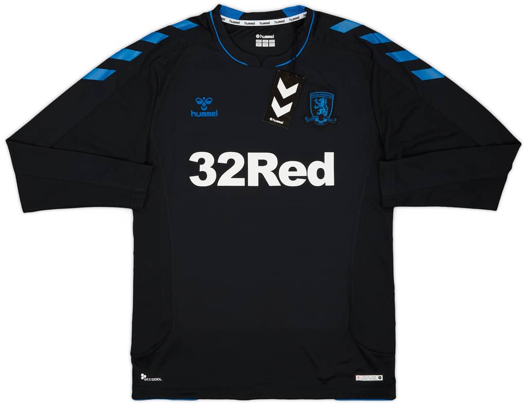 2018-19 Middlesbrough Away L/S Shirt (M)