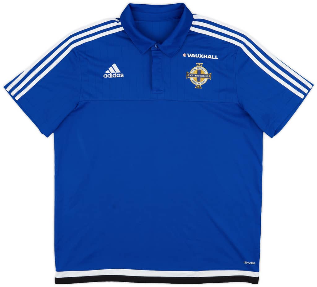 2016-17 Northern Ireland adidas Polo Shirt - 8/10 - (XL)