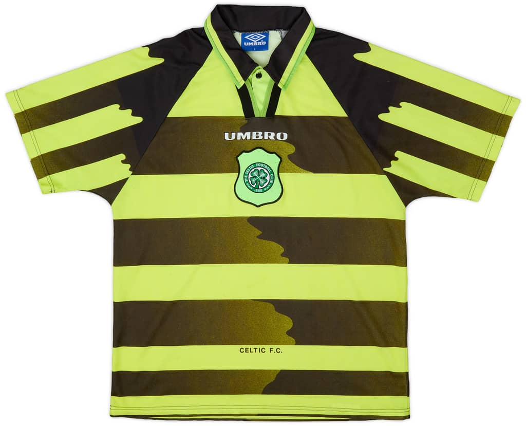 1996-97 Celtic Away Shirt - 9/10 - (L)
