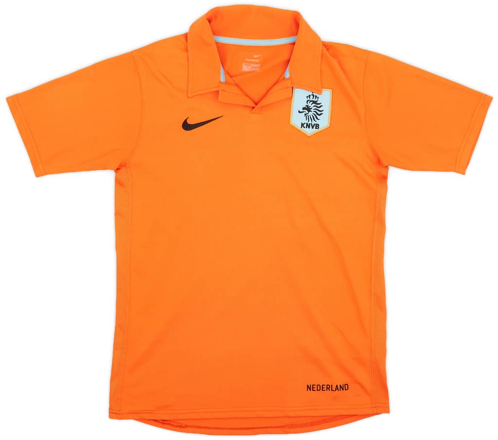 2006-08 Netherlands Home Shirt - 8/10 - (L.Boys)