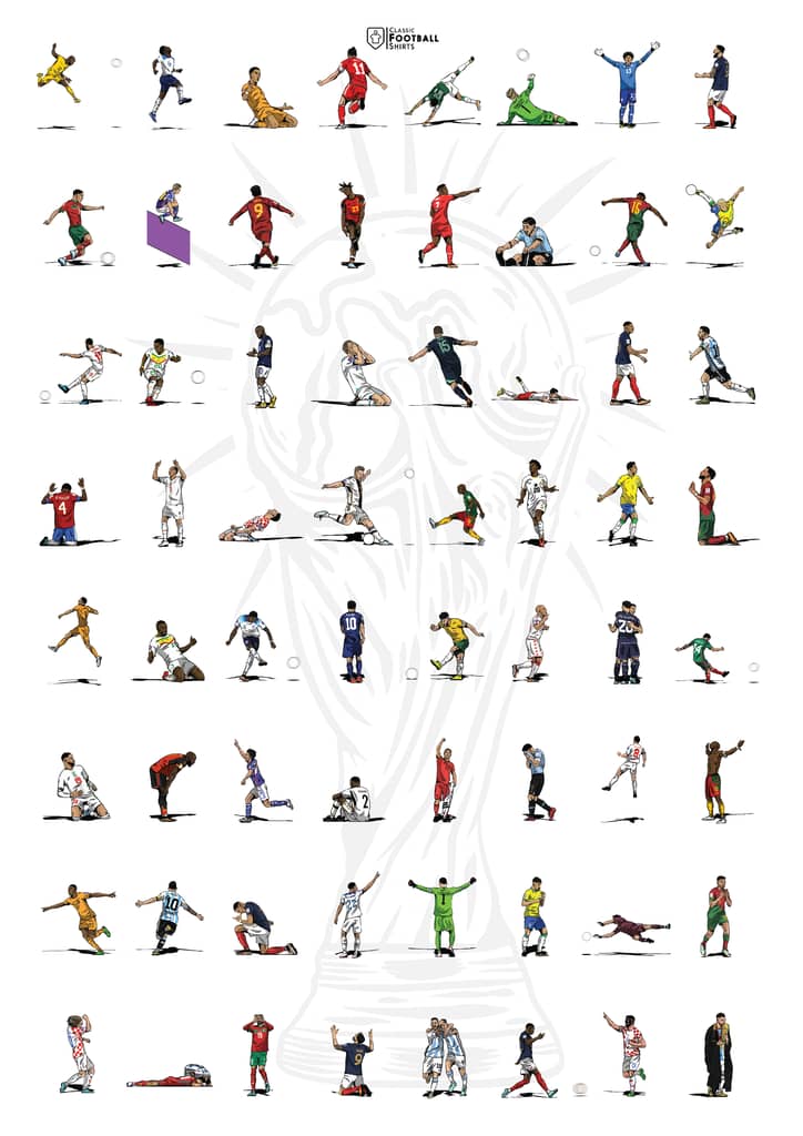 2022 World Cup A3 Print/Poster