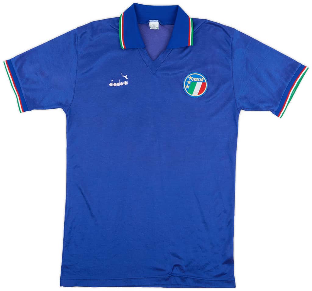 1986-91 Italy Home Shirt #13 - 8/10 - (XL)