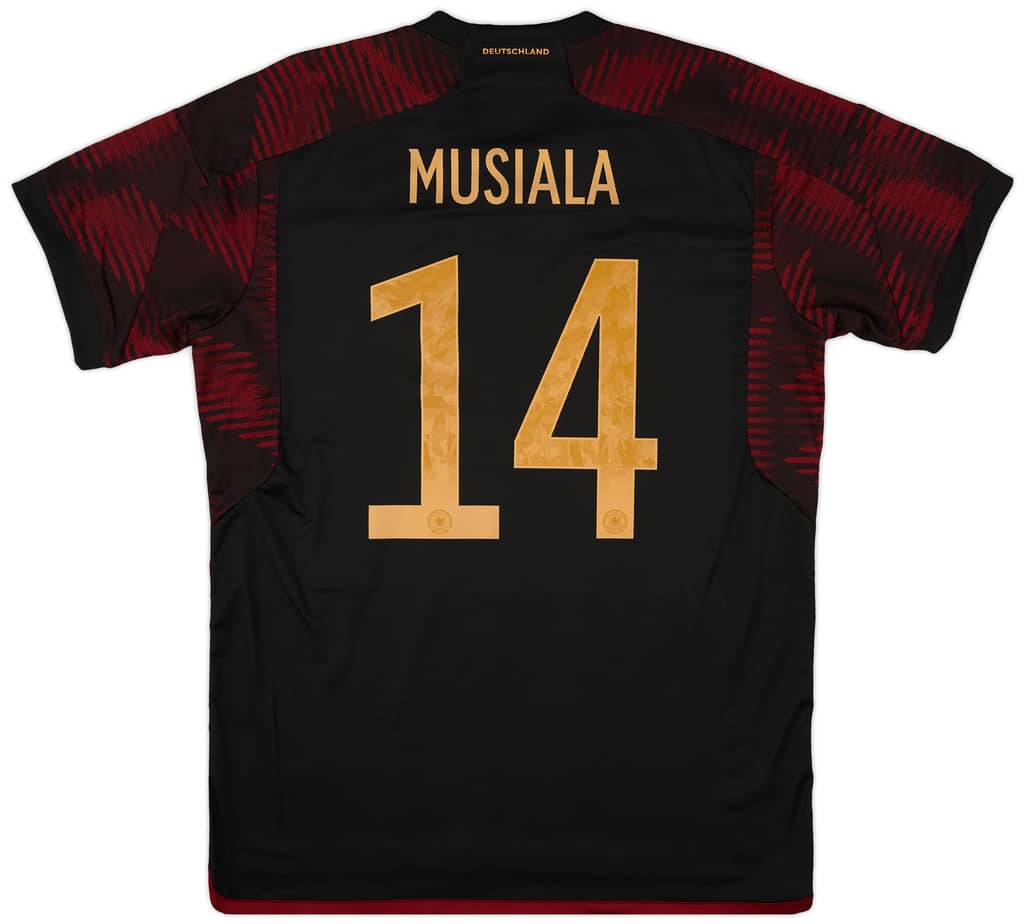 2022-23 Germany Away Shirt Musiala #14 - 6/10 - (S)