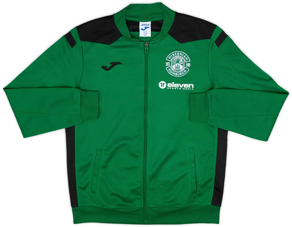 2021-22 Hibernian Joma Track Jacket - 8/10 - (S)