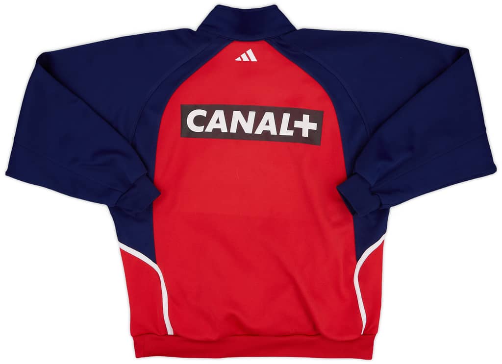 2000-02 France Player Issue adidas 1/4 Zip Drill Top - 6/10 - (M/L)