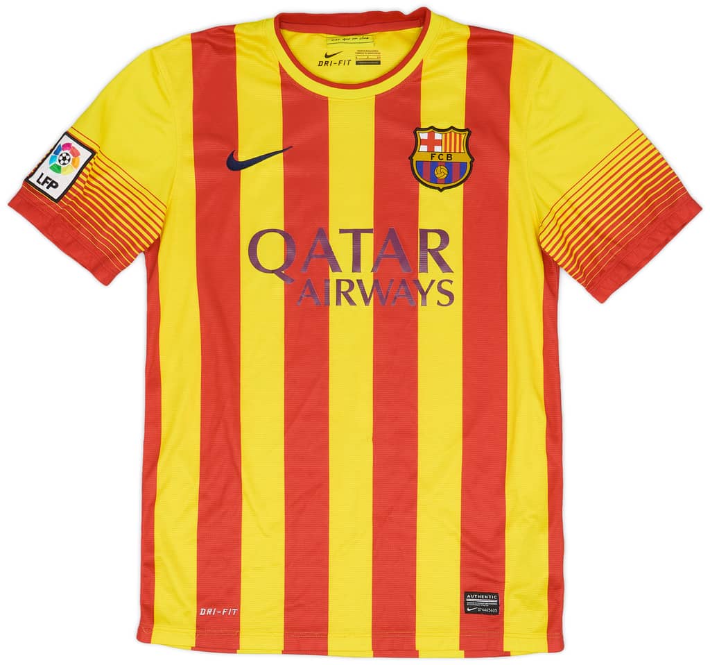 2013-15 Barcelona Away Shirt Messi #10 - 7/10 - (S)