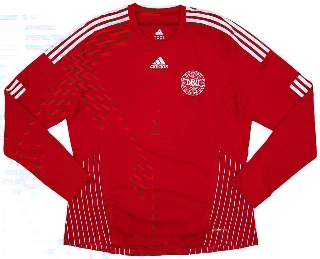 2007-10 Denmark Player Issue Home Shirt - 9/10 - (XL)