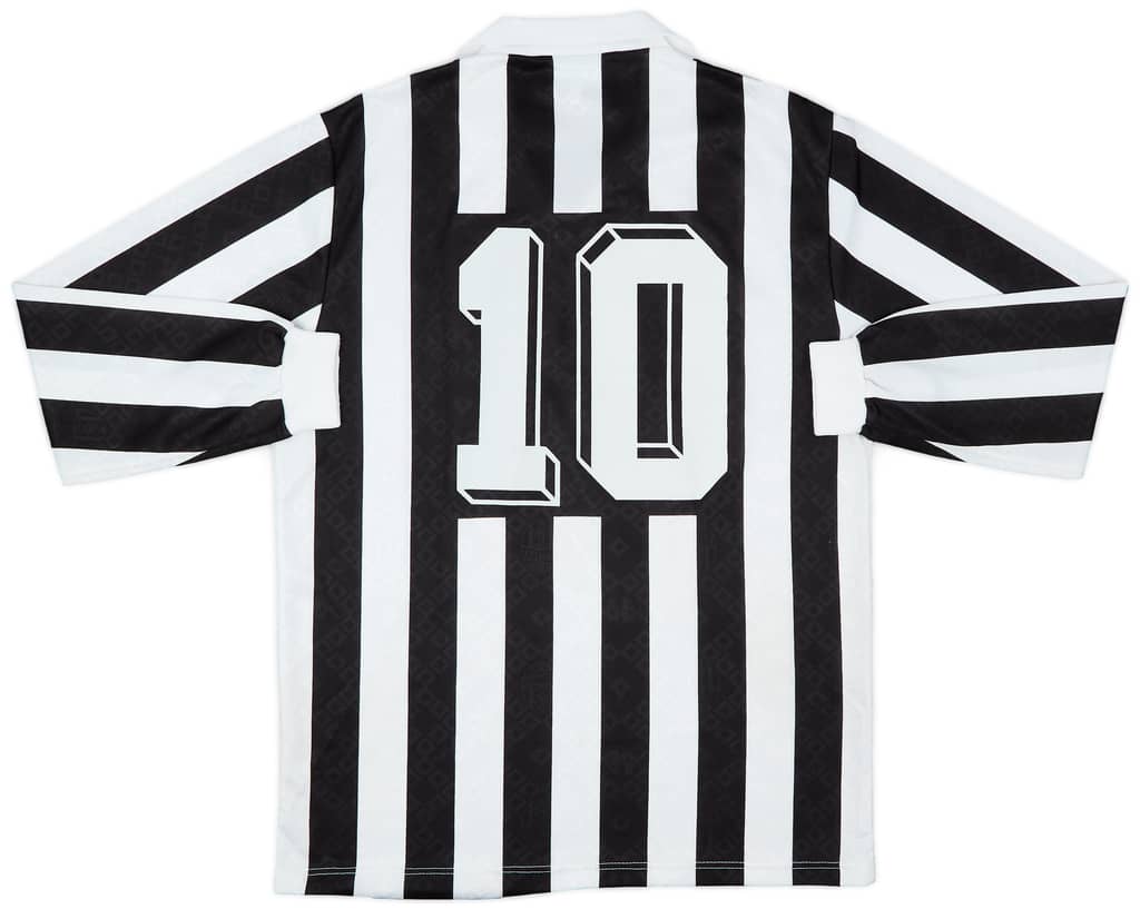 1991-92 Juventus Home L/S Shirt #10 - 10/10 - (XL)