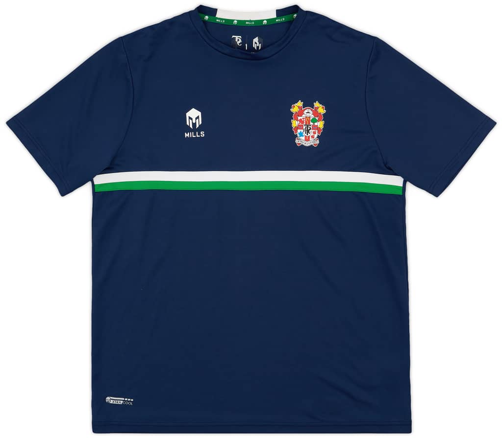 2021-22 Tranmere Rovers Mills Training Shirt - 7/10 - (XL)