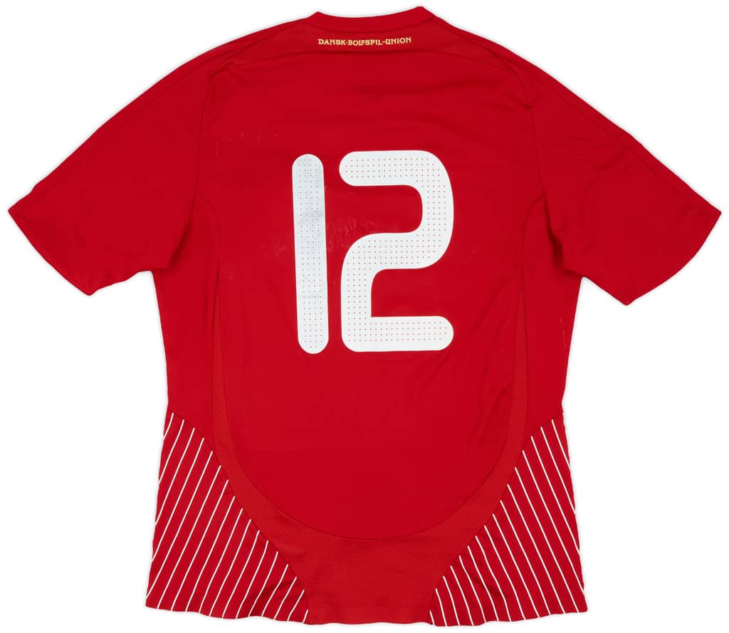 2007-10 Denmark Player Issue Home Shirt #12 - 6/10 - (L)