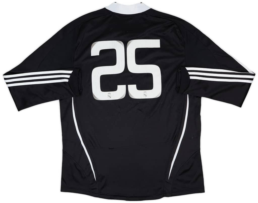 2008-09 Real Madrid Match Issue Third L/S Shirt #25