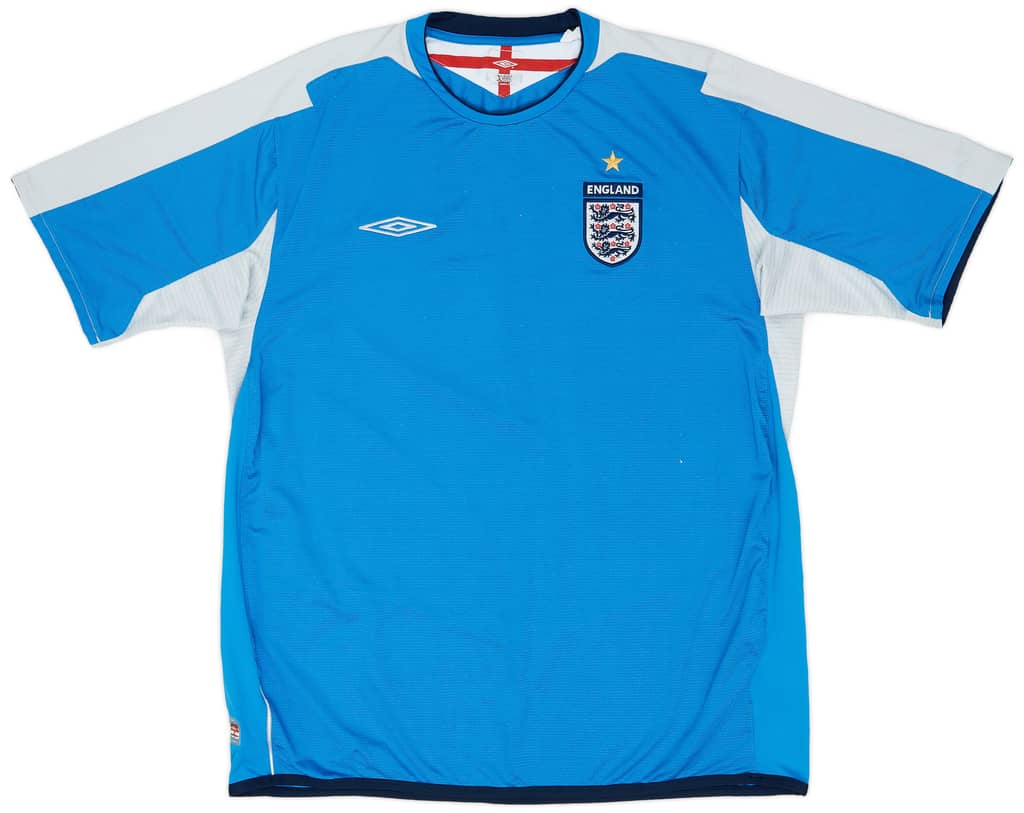 2004-06 England S/S GK Shirt - 9/10 - (XXL)