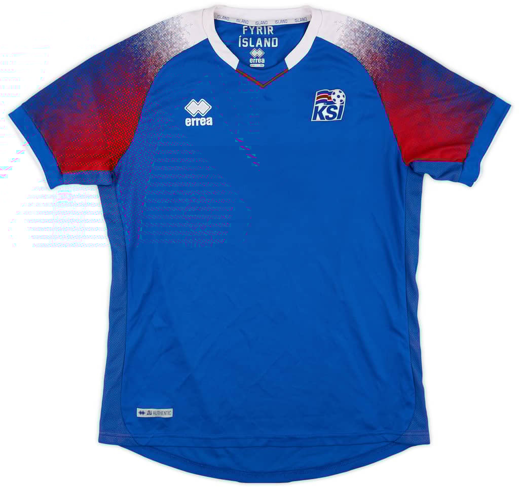 2018-19 Iceland Home Shirt - 9/10 - (XL)