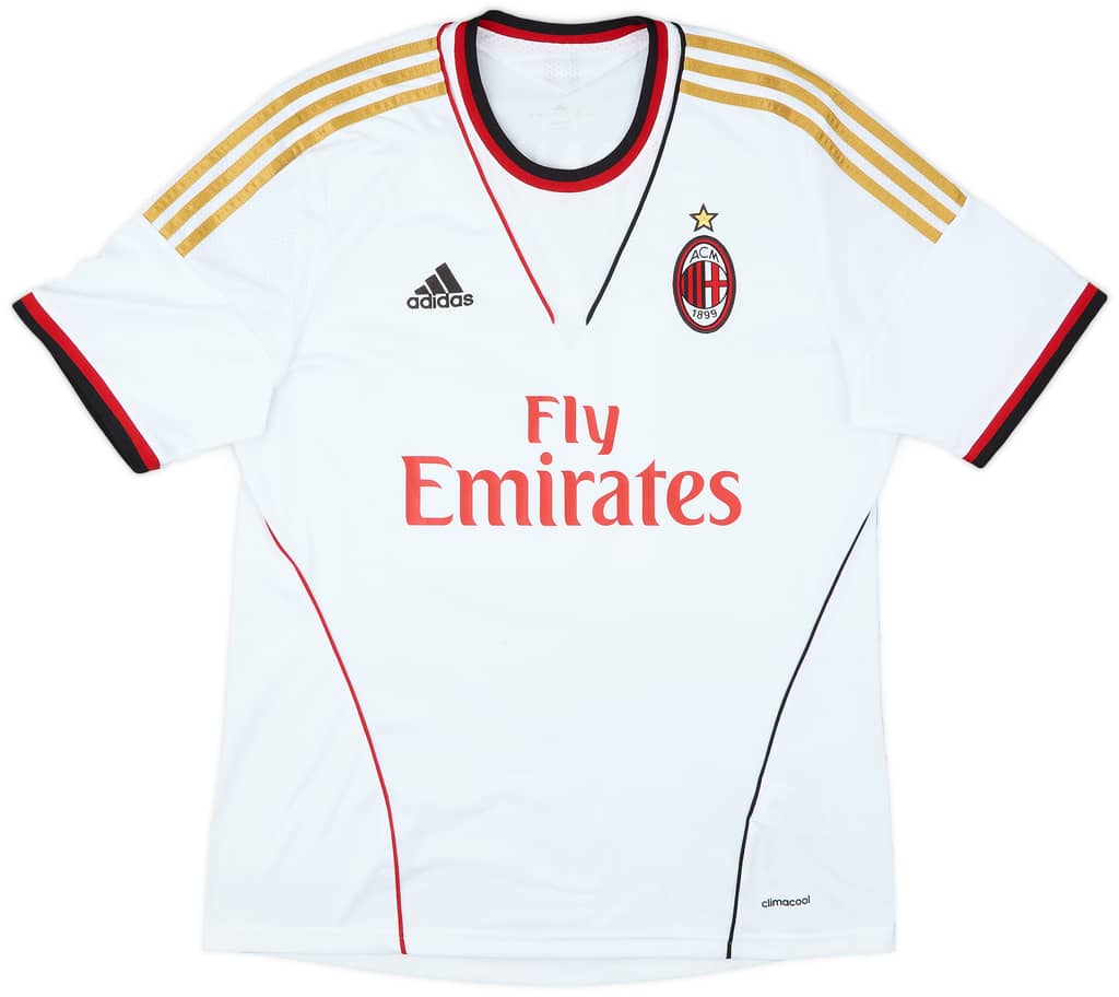 2013-14 AC Milan Away Shirt Honda #10 - 7/10 - (L)