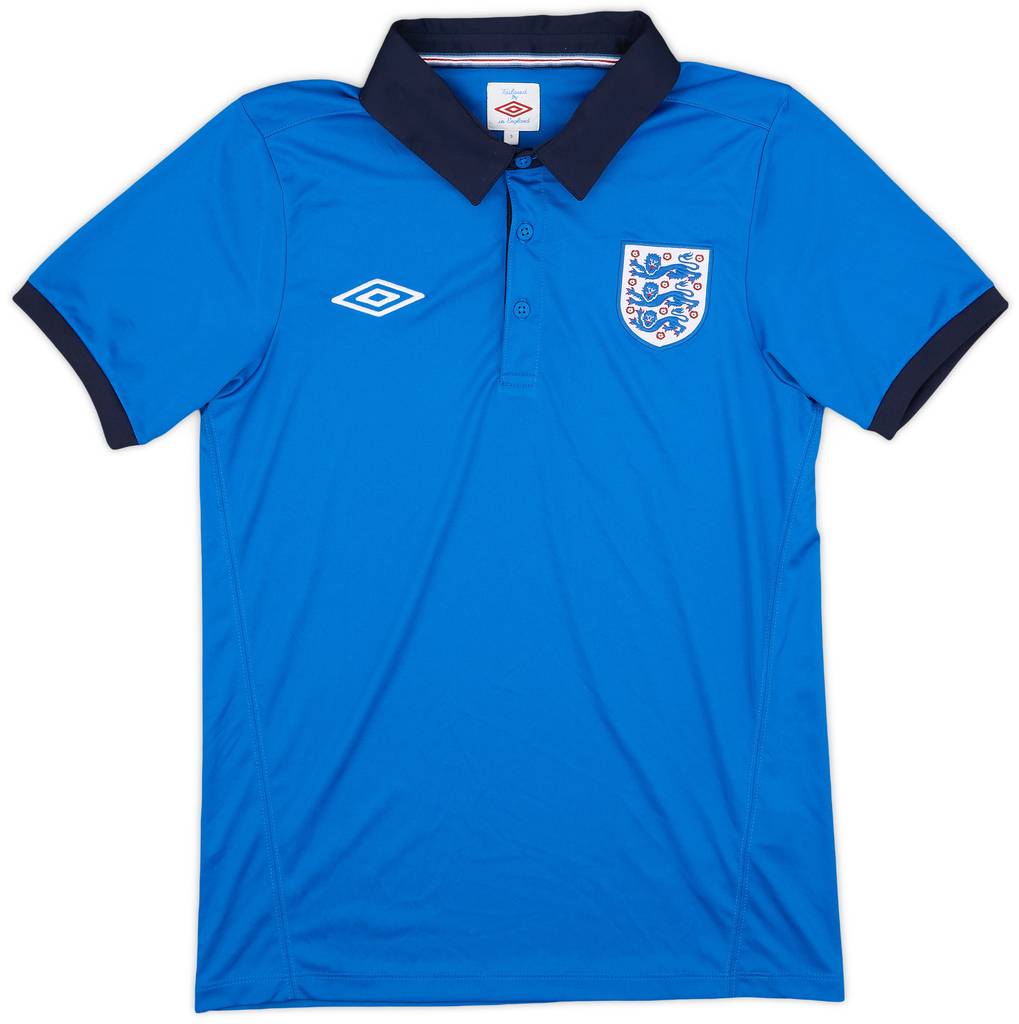 2010-11 England Umbro Polo Shirt - 9/10 - (S)