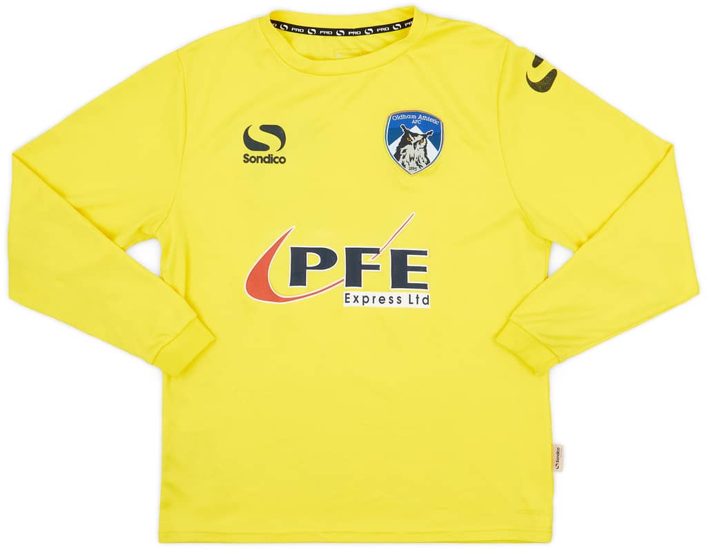 2017-18 Oldham GK Shirt #13 - 5/10 - (M)