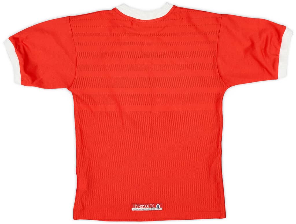 1998-00 Liverpool Home Shirt - 8/10 - (M.Boys)