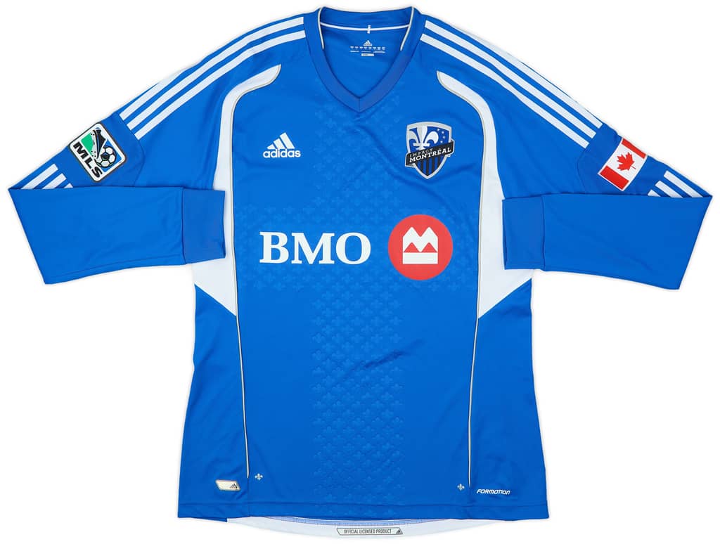 2012 Montreal Impact Authentic Home L/S Shirt - 9/10 - (L)