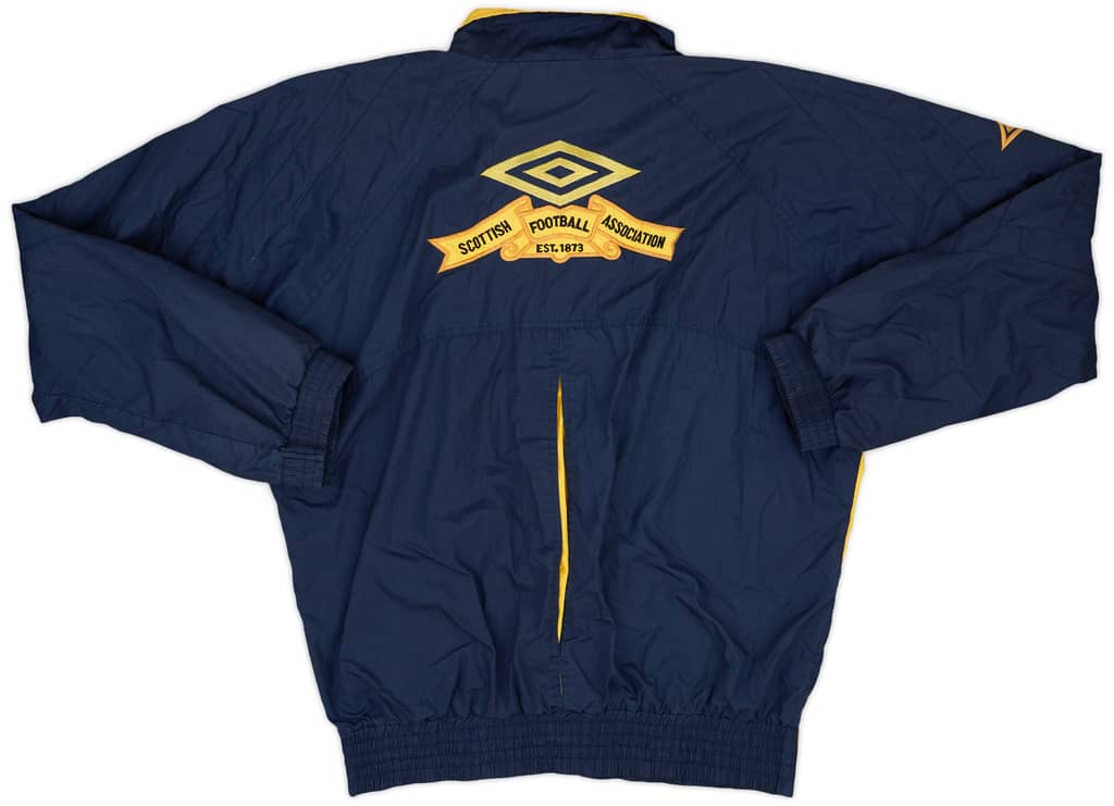 1990-92 Scotland Umbro Track Jacket - 8/10 - (M)