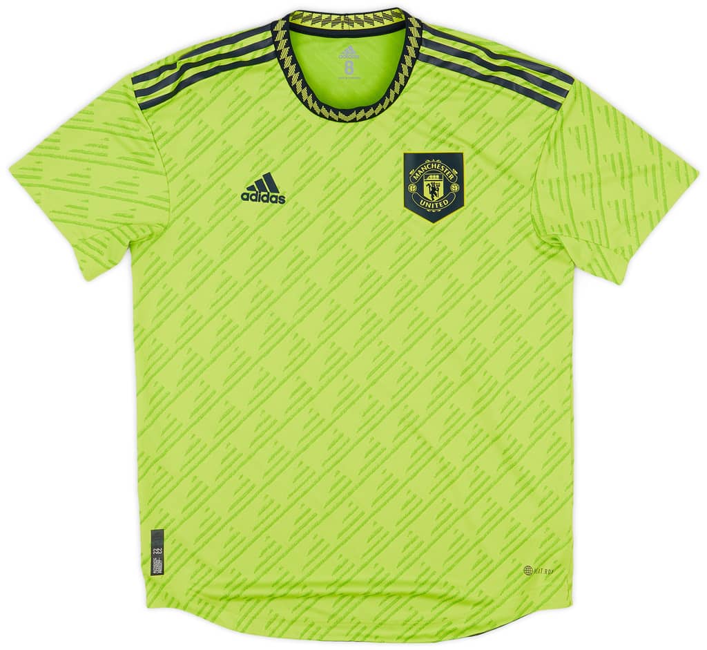 2022-23 Manchester United Player Issue Third Shirt Martinez #6 - 10/10 - (L)