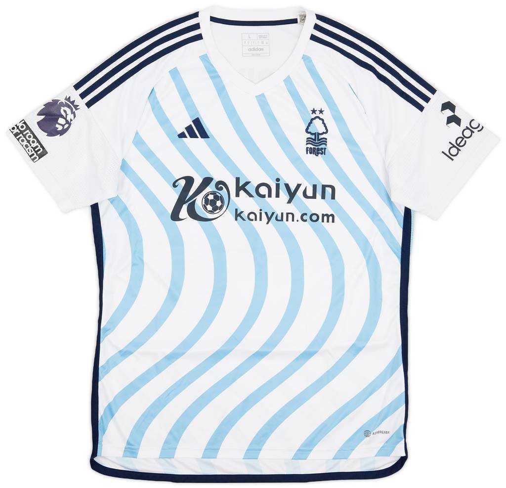 2023-24 Nottingham Forest Match Issue Away Shirt Murillo #40