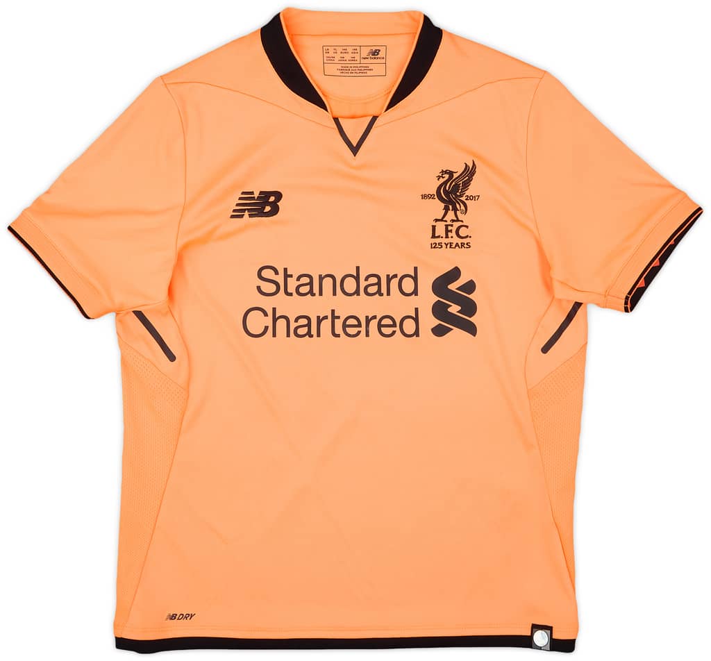 2017-18 Liverpool 125 Years Third Shirt - 8/10 - (L.Boys)