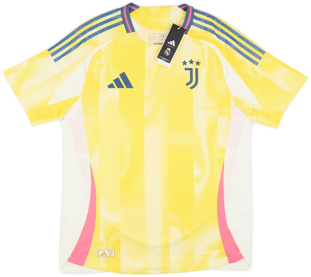 2024-25 Juventus Authentic Away Shirt Vlahovic #9