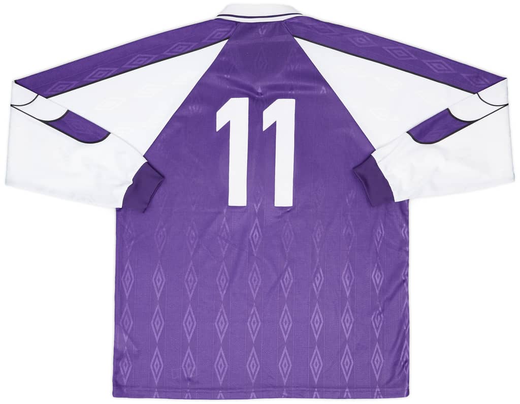 1999-00 Umbro Template L/S Shirt #11 - 8/10 - (XXL)
