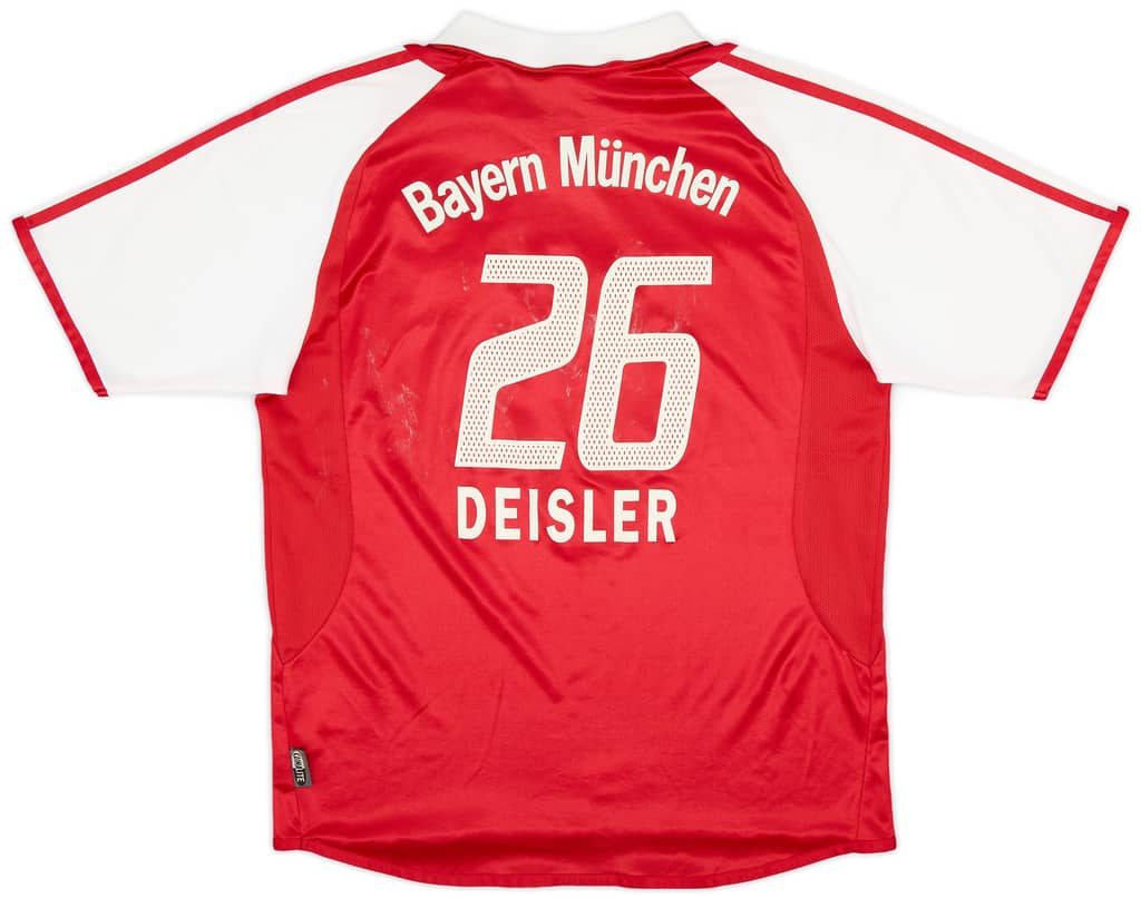 2003-04 Bayern Munich Home Shirt Deisler #26 - 5/10 - (XL.Boys)