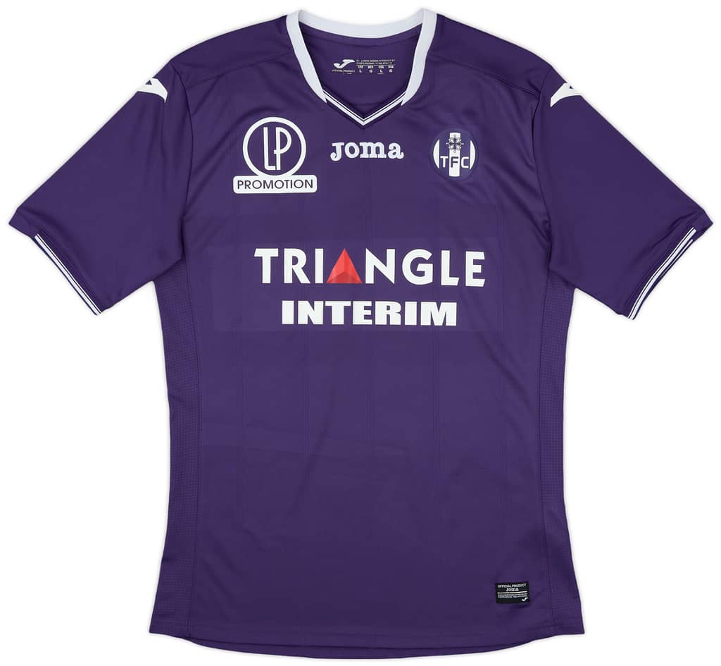2017-18 Toulouse Home Shirt - 8/10 - (L)
