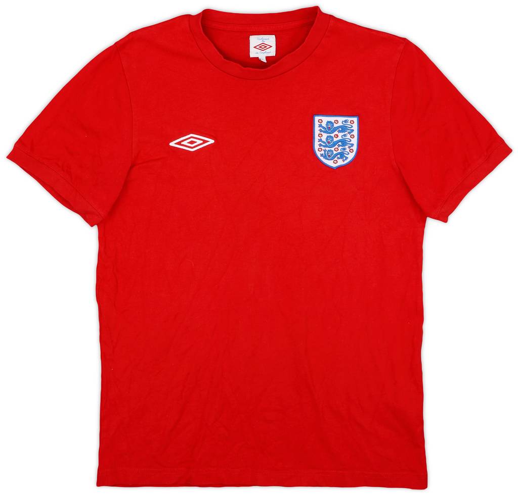2010-11 England Umbro Training Shirt - 8/10 - (M)