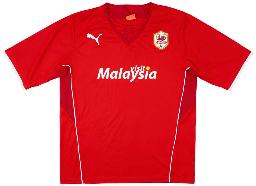 2013-14 Cardiff Home Shirt - 6/10 - (L)
