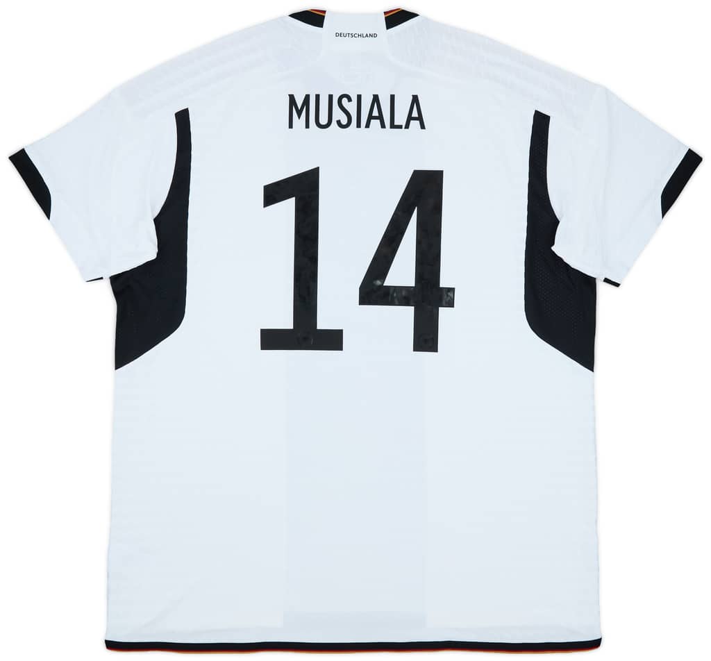 2022-23 Germany Authentic Home Shirt Musiala #14 (XXL)