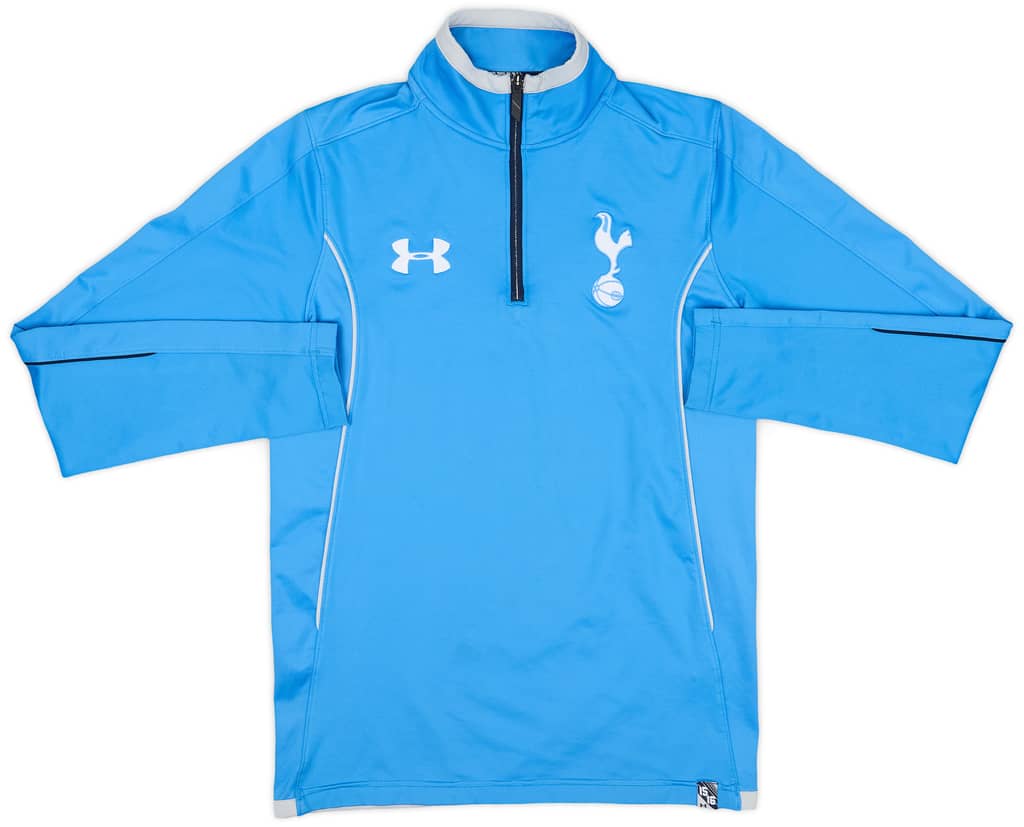 2015-16 Tottenham Under Armour 1/4 Zip Drill Top - 7/10 - (S)