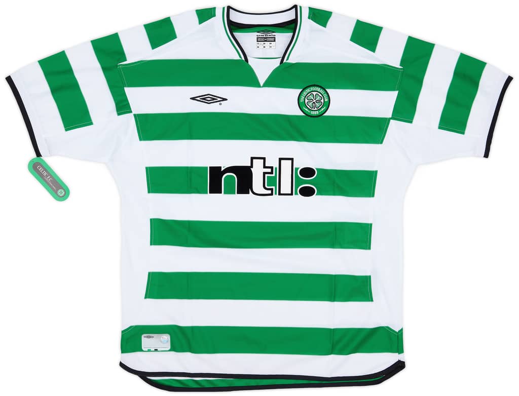 2001-03 Celtic Home Shirt Hartson #10 (XL)
