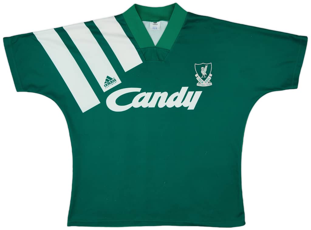 1991-92 Liverpool Away Shirt - 6/10 - (M/L)