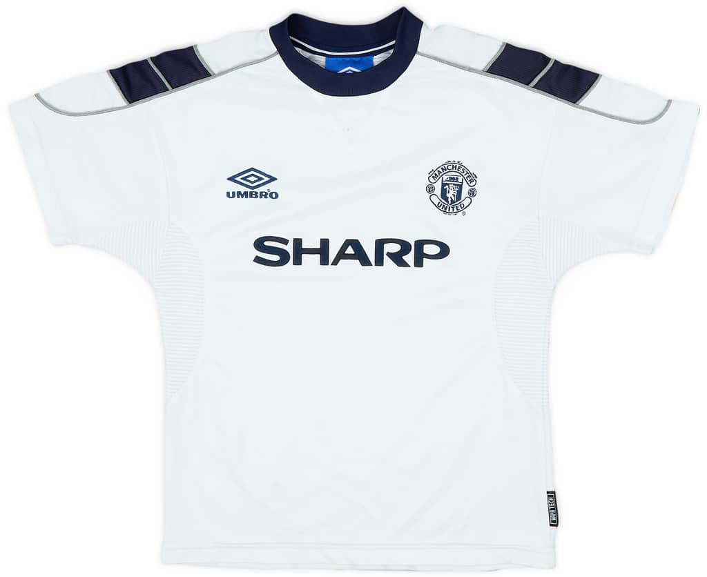 1999-00 Manchester United Third Shirt - 8/10 - (M.Boys)