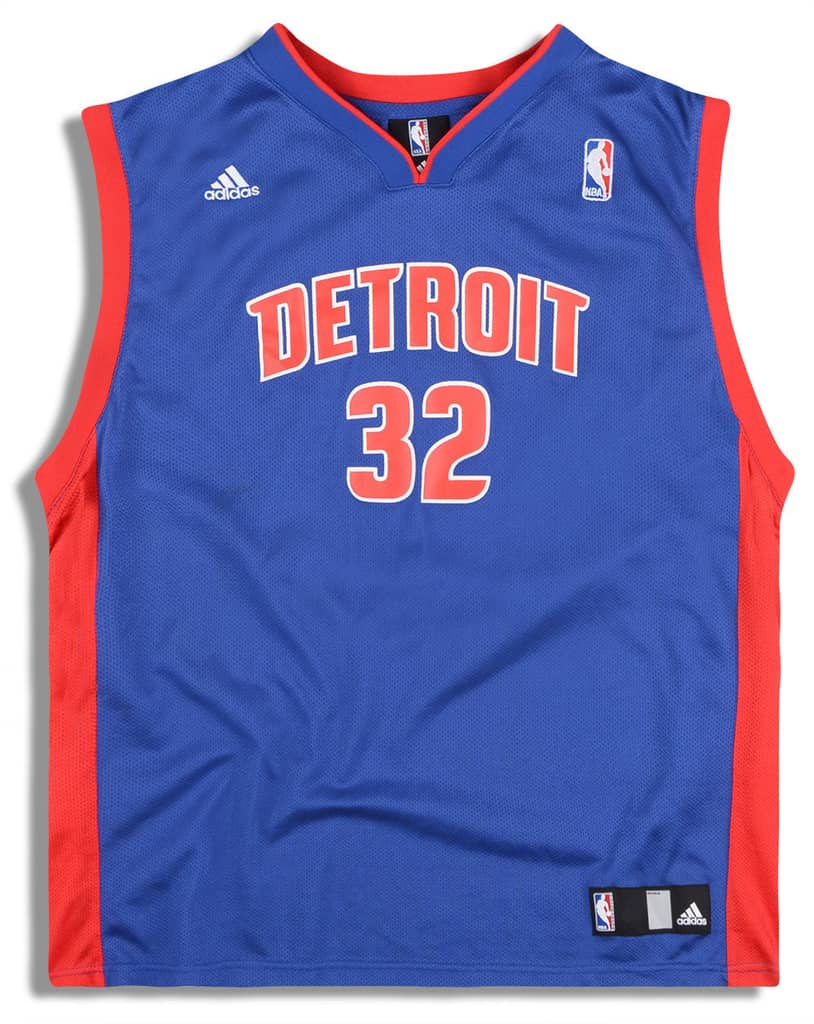 2006-10 Detroit Pistons Hamilton #32 adidas Jersey (Away) Y