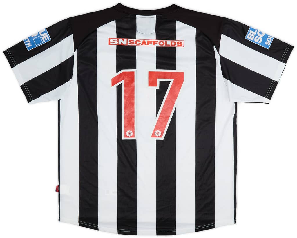 2008-10 Bath City Match Issue Home Shirt #17
