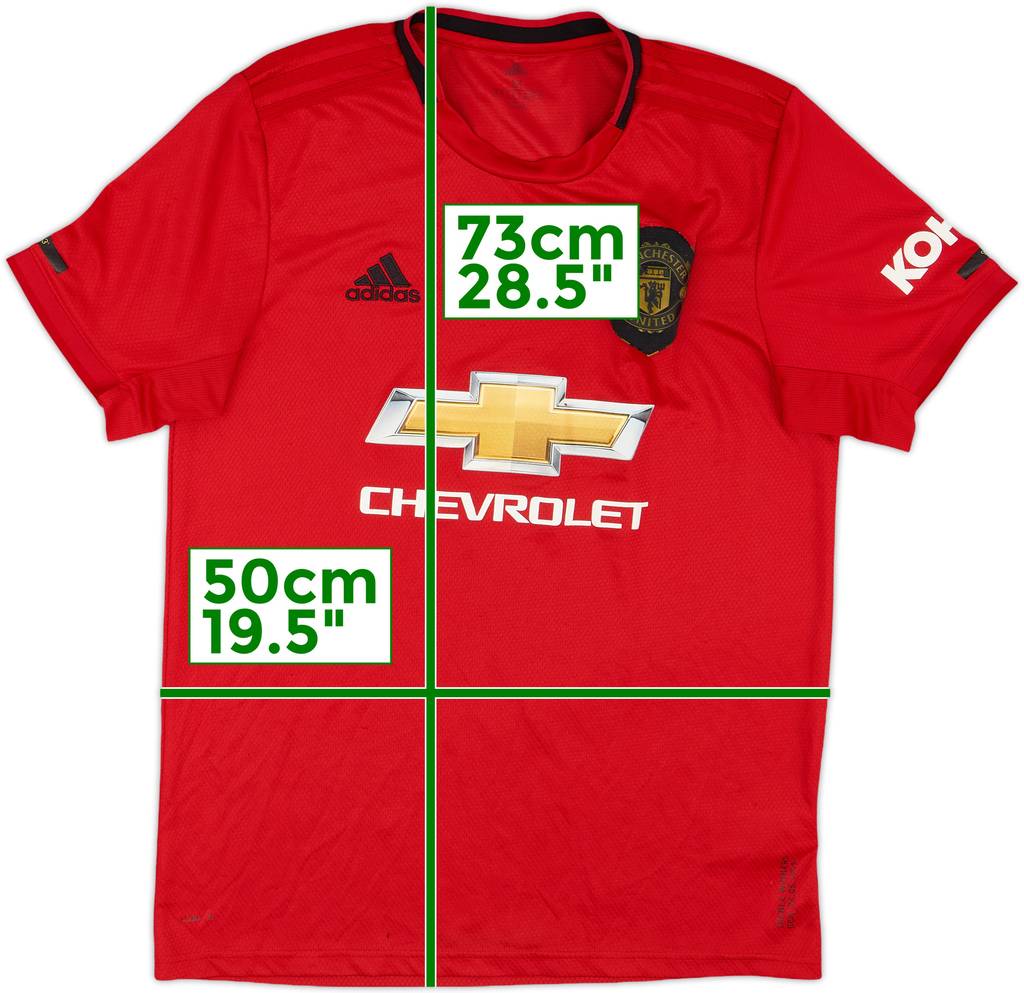 2019-20 Manchester United Home Shirt - 5/10 - (M)