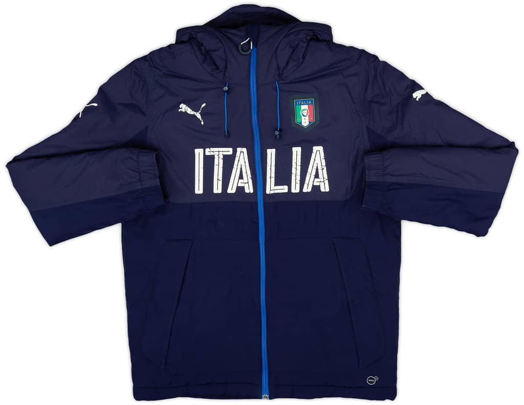 2016-17 Italy Puma Hooded Rain Jacket - 5/10 - (S)