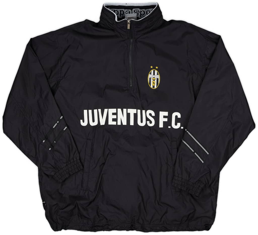 1999-00 Juventus Kappa 1/4 Zip Rain Jacket - 7/10 - (XL)
