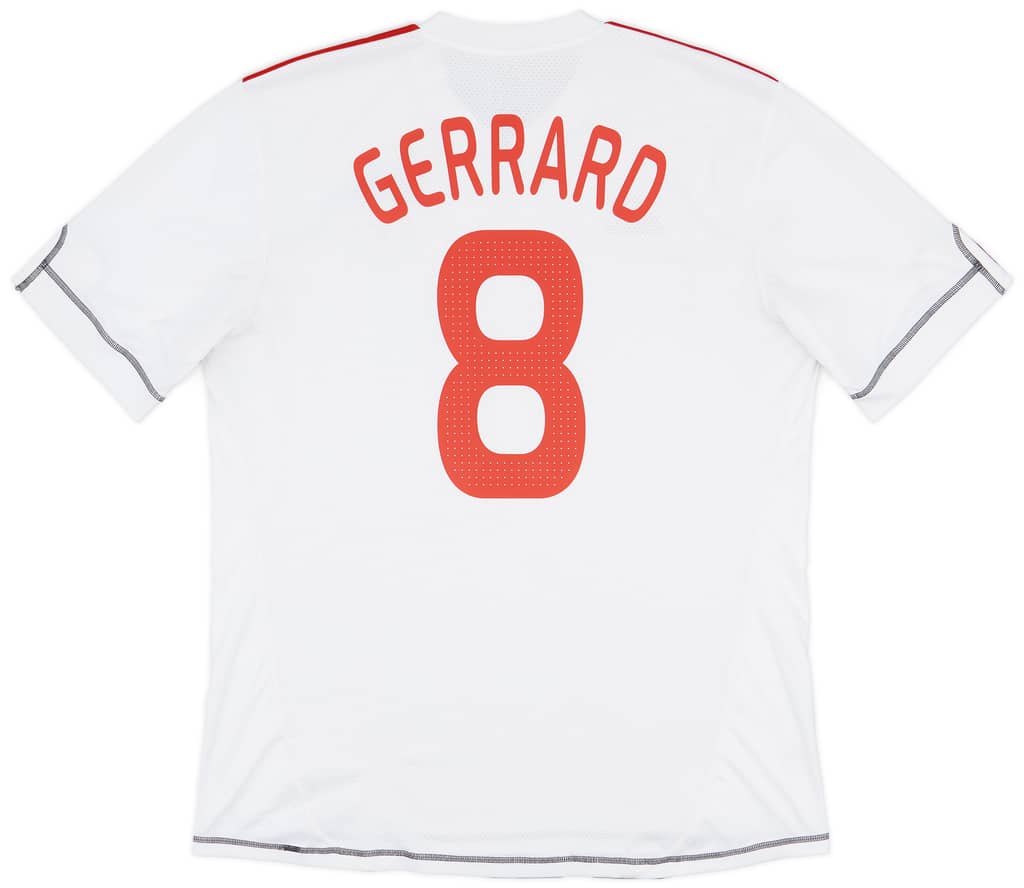 2009-10 Liverpool Third Shirt Gerrard #8 - 5/10 - (XL)