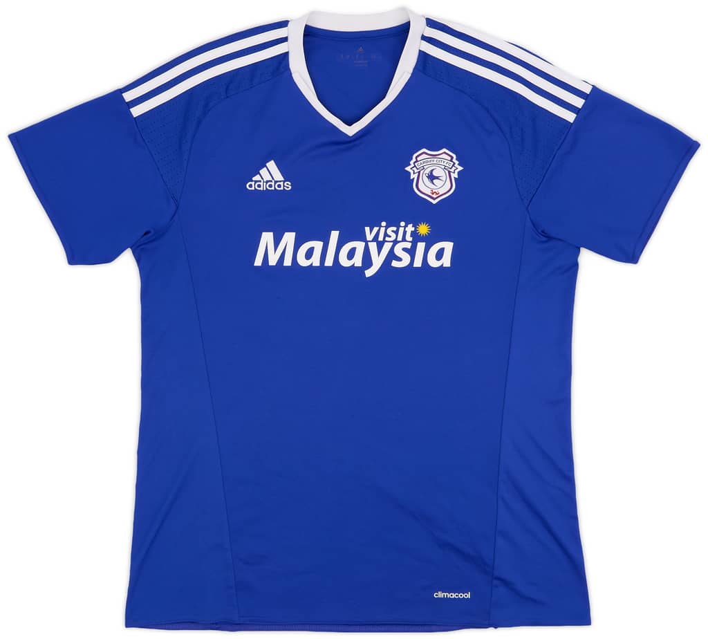 2016-17 Cardiff Home Shirt - 6/10 - (M)