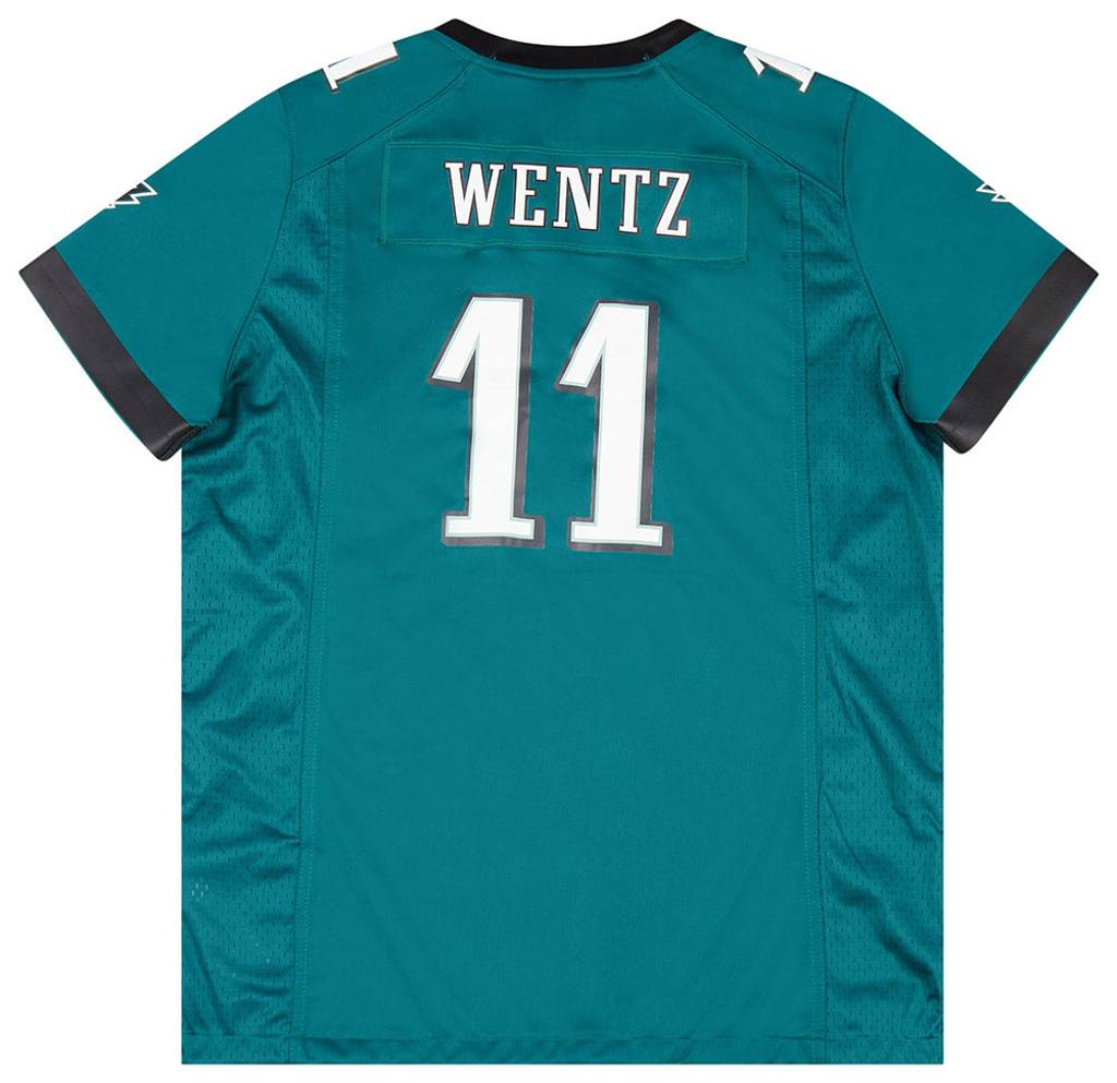 2016-20 Philadelphia Eagles Wentz #11 Nike Game Jersey (Home) Womens (XL) - W/Tags