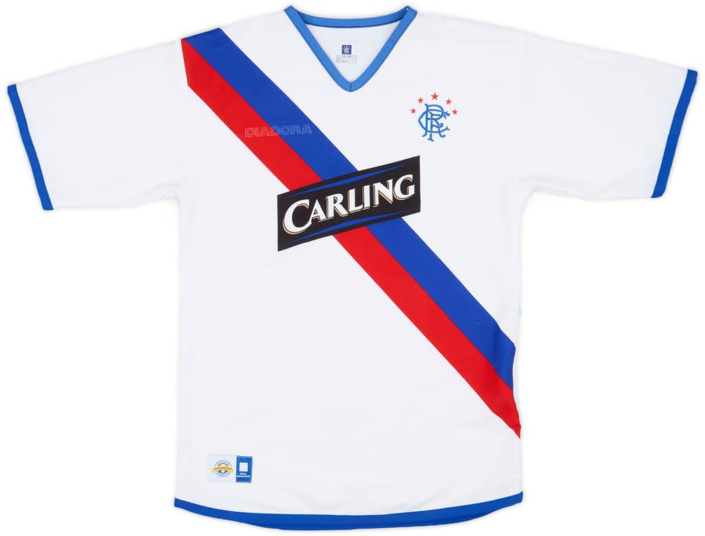 2004-05 Rangers Away Shirt - 4/10 - (M.Boys)