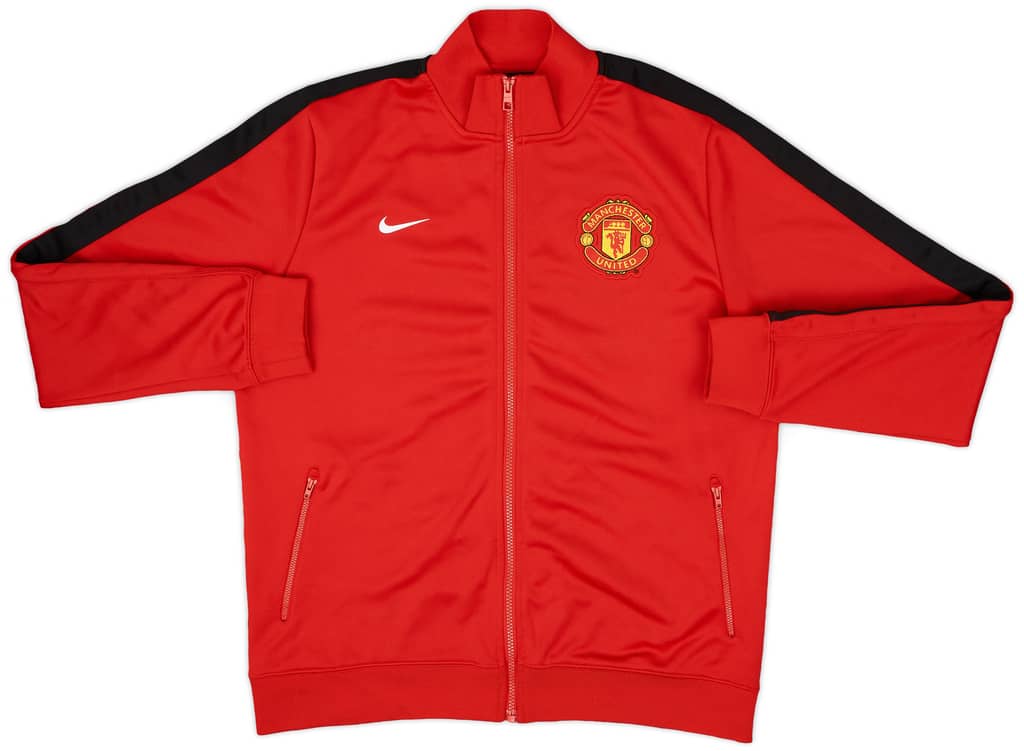 2013-14 Manchester United Nike Track Jacket - 9/10 - (L)